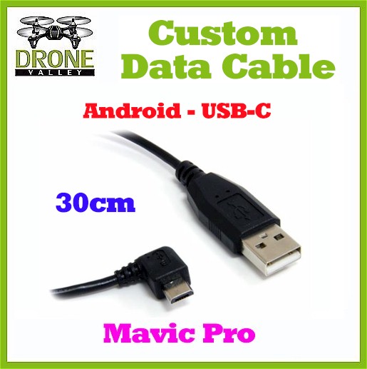 DJI Mavic - For Android Devices - Custom Data Cable (30cm) - USB-C