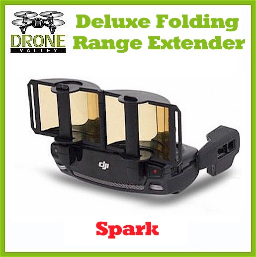 lommetørklæde Knop Opsætning DJI Spark - Deluxe Parabolic Range Extender