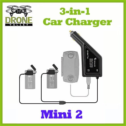 DJI Mavic Mini - 3-In-1 Car Charger